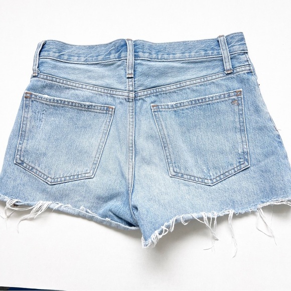 Madewell Relaxed Denim Shorts Cutoff Blue Jean Short size 26 - Picture 2 of 6
